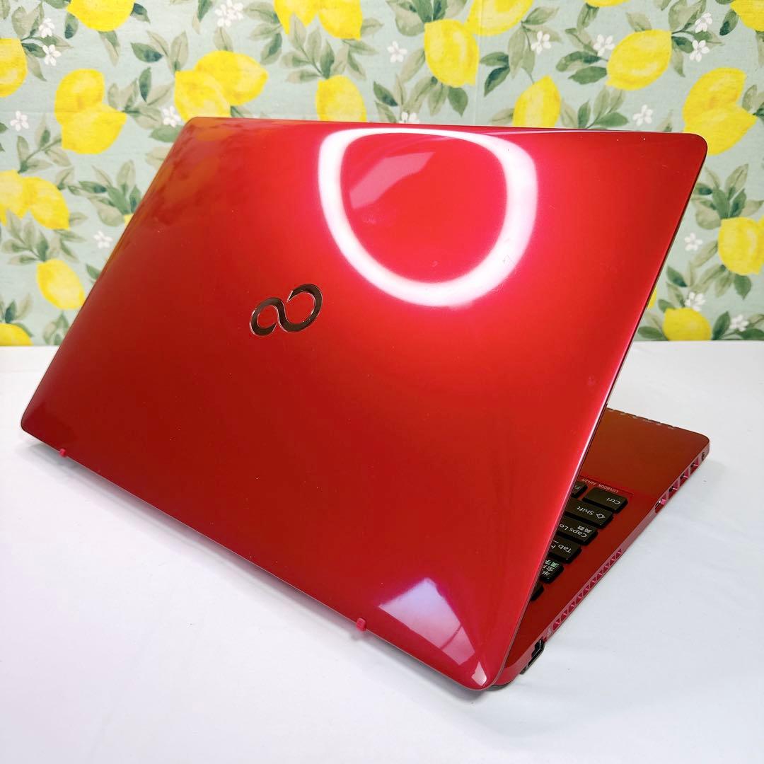 大人気の艶レッド❤️設定済み❤️届いたらすぐ使える❤️動画編集やDVD鑑賞など❤️