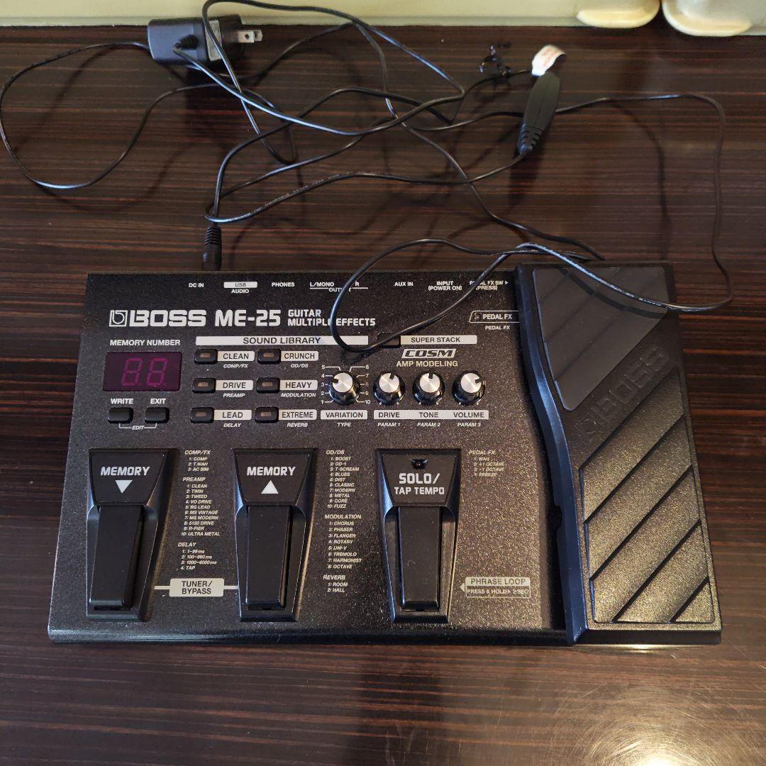 BOSS ME-25 ギターマルチエフェクター - メルカリ