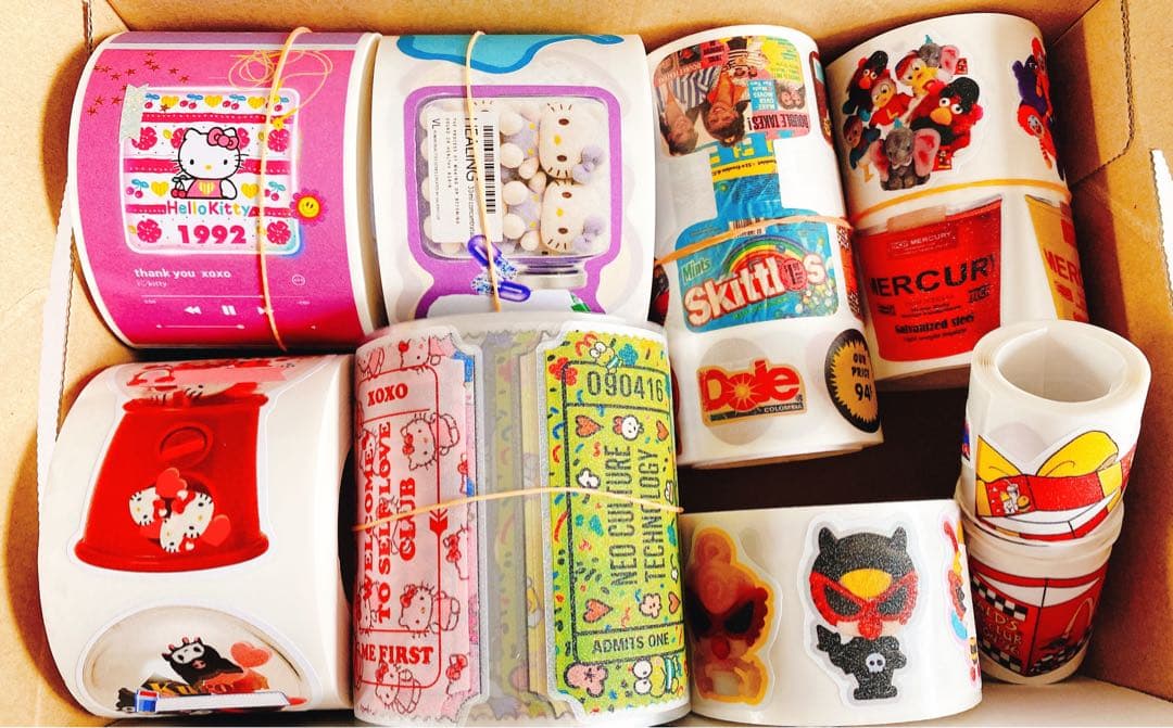 アメキャラ ロールシール まとめ売り おすそ分け - メルカリ