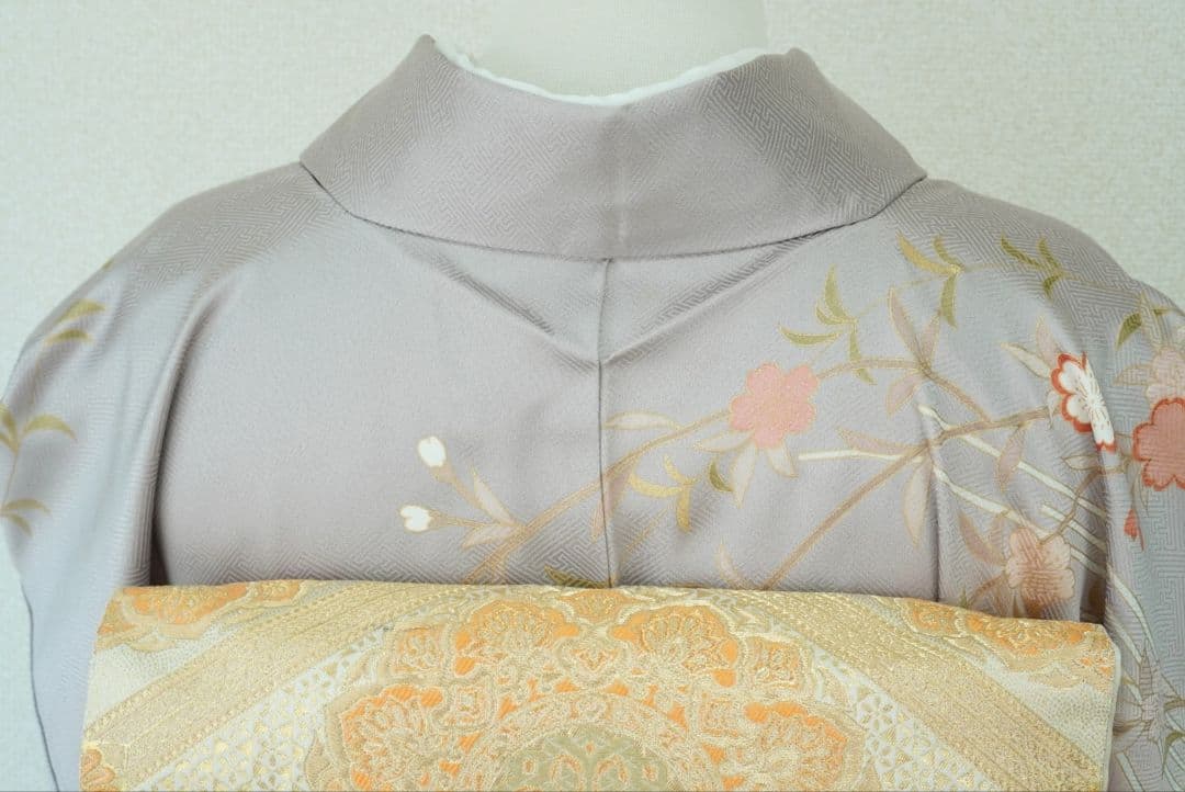 訪問着 4点フルセット a144 正絹 入学式 結婚式 七五三 お宮参り