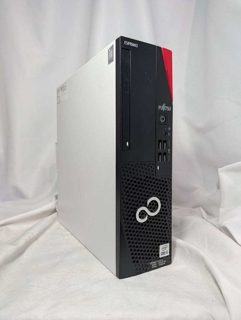 富士通 D7010/E 第10世代 i5/8GB/SSD256GB/Office 中古デスクトップパソコン 富士通 ESPRIMO D7010 通販 WPS Office付き