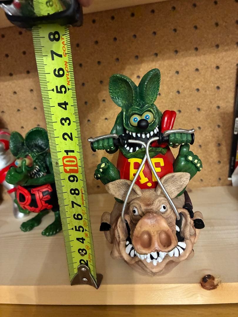 y*様 RAT FINK/ラットフィンク/フィギュア/豚/アメリカン雑貨 - メルカリ