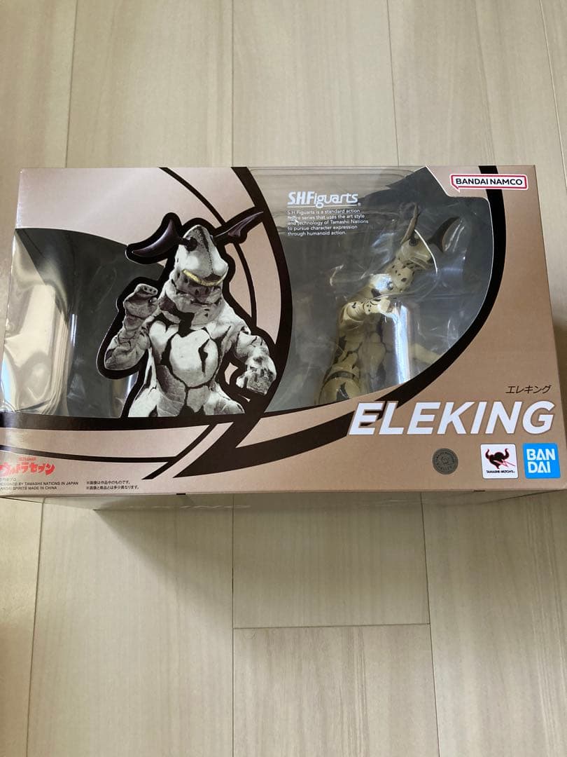 2体：S.H.Figuarts. エレキング、ウルトラセブン