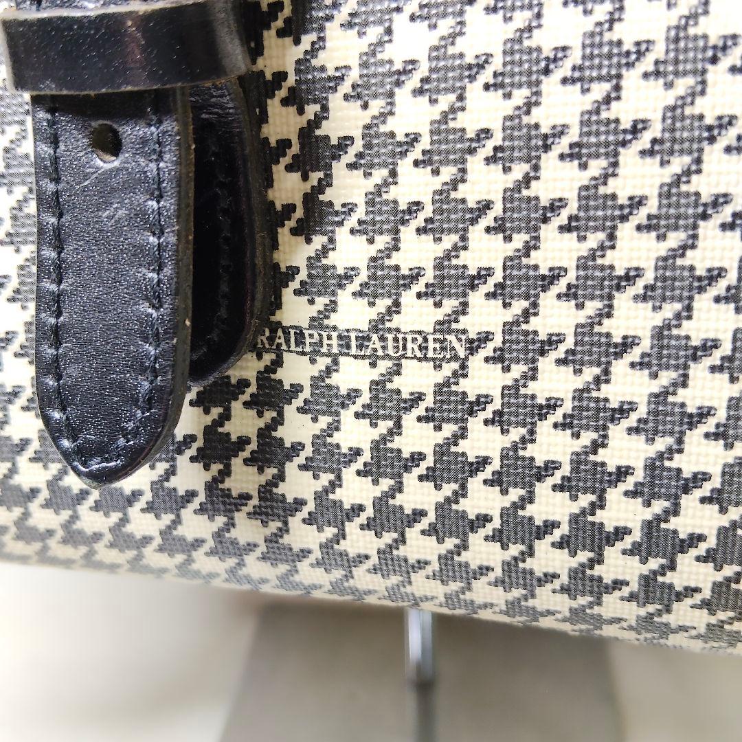 希少 ラルフローレン ショルダーバッグ ハンドバッグ 千鳥格子 2way