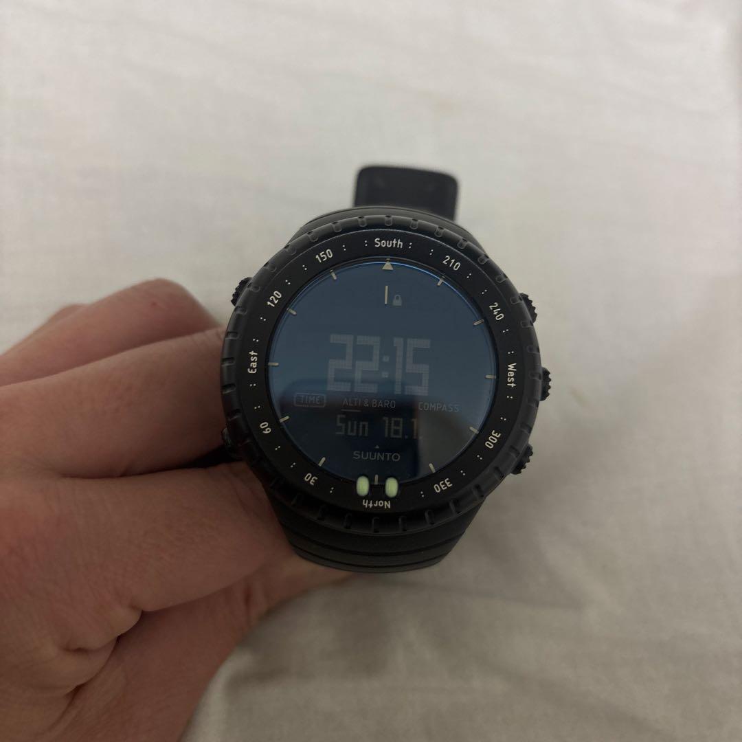 SUUNTO CORE アウトドアウォッチ ブラック SUUNTO（スント） アウトドアウォッチ コア SUUNTO CORE ALL BLACK