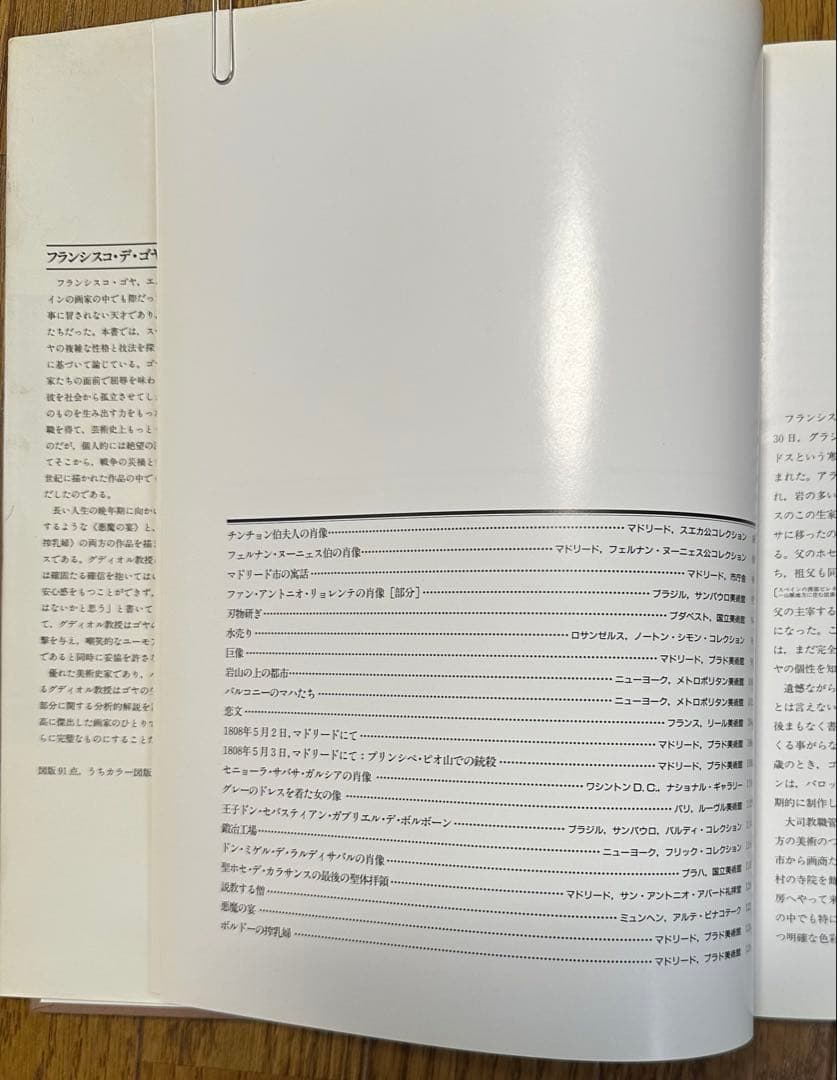 大型美術書 ゴヤ GOYA 作品集 フランシスコ・デ・ゴヤ 美術出版社