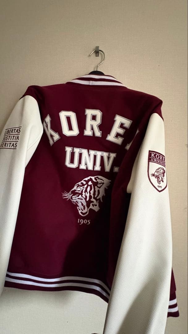 KOREA UNIVERSITY スタジャン 韓国 高麗大学 スタジャン - メルカリ