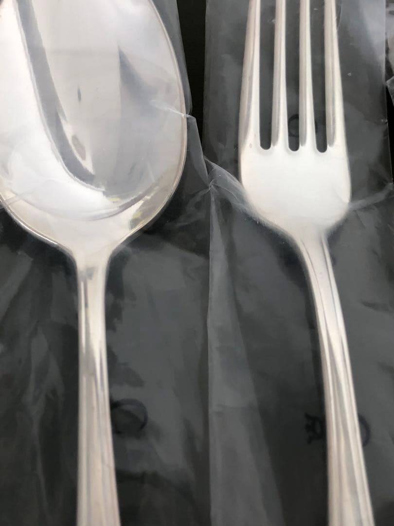 未使用 Versailles カトラリー 14本 シルバープレート C/王冠刻印