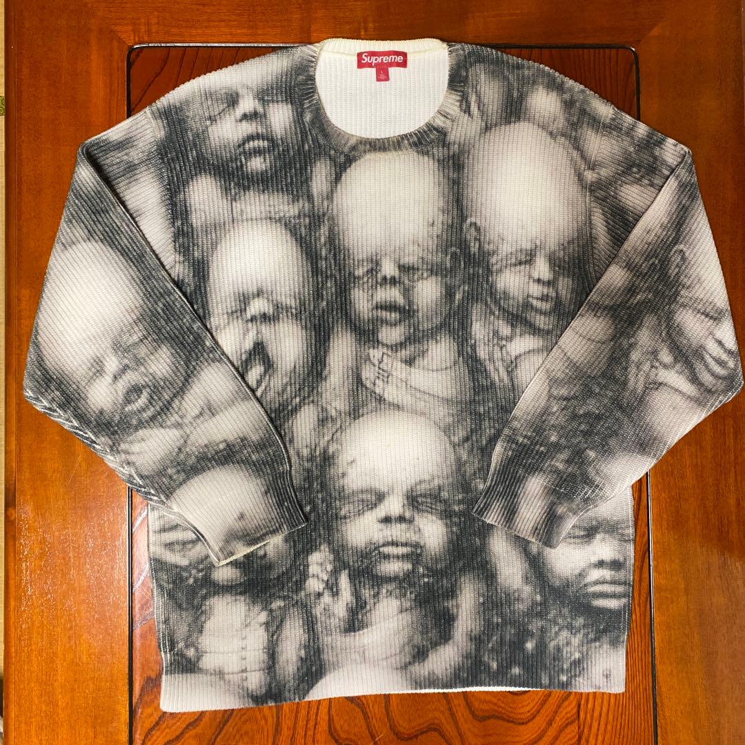 トップス Supreme H.R. Giger Sweater L H.R. Giger Sweater | Supreme 23fw