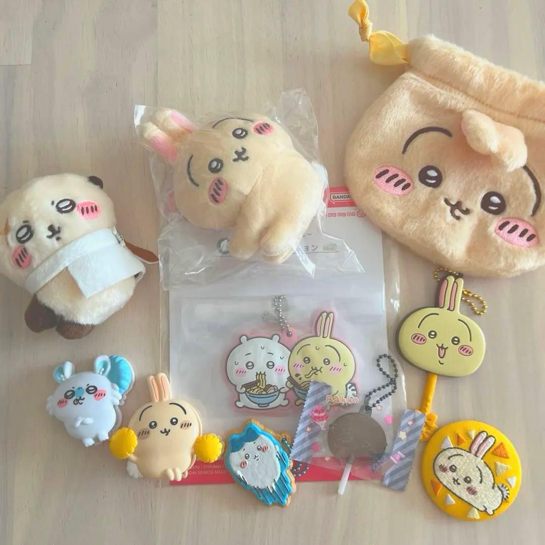 ちいかわ まとめ売り うさぎ ハチワレ モモンガ ラッコ - メルカリ