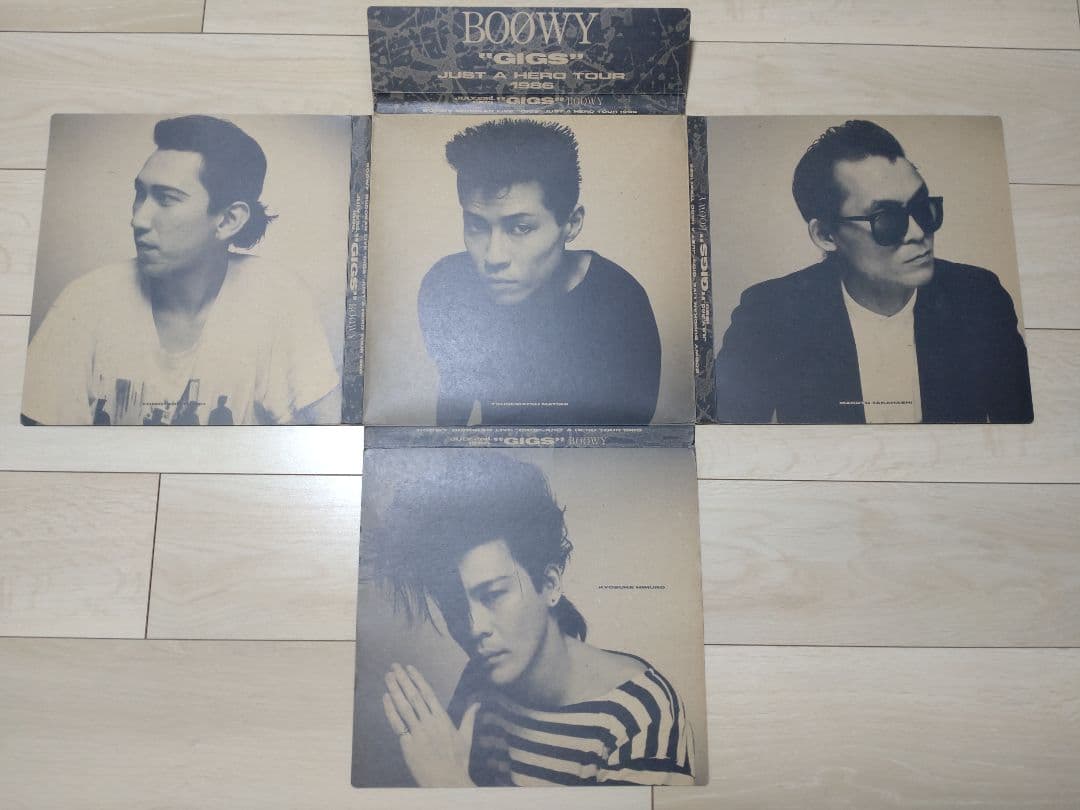 BOOWY “GIGS” JUST A HERO TOUR 1986 CD限定版