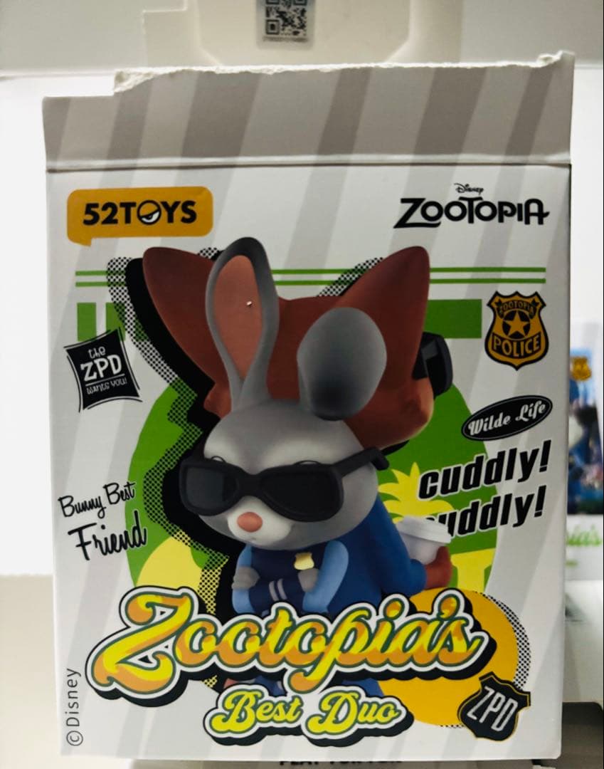 52TOYS ズートピア ニック・ワイルド ジュディ・ホップスフィギュア