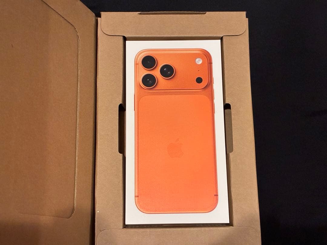 新品iPhone 17Pro Max Cosmic Orange 256GB Lançamento 2025 iPhone 17 Pro Max 256GB Cor Cosmic Orange Novo
