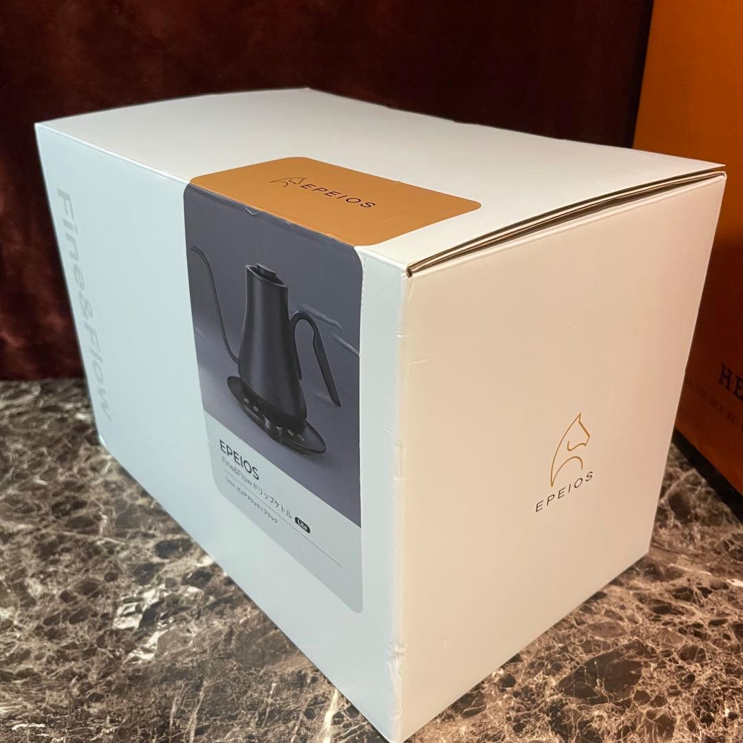 最新 Epeios（エペイオス）電気ケトル 0.9L｜1℃単位の温度調整ケトル