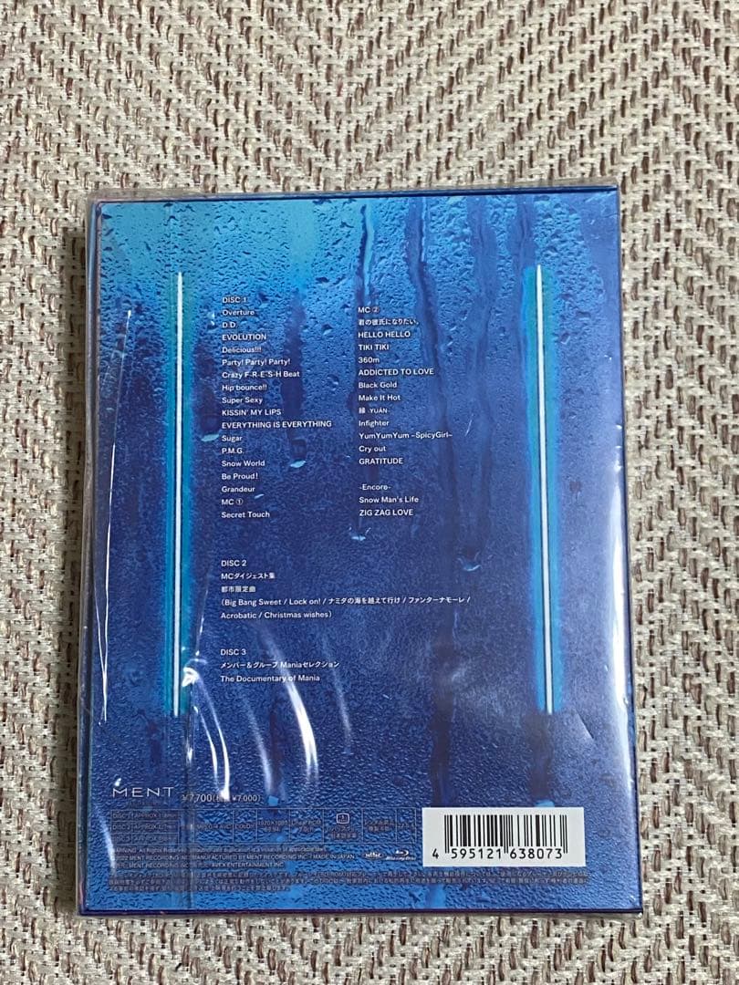 Man LIVETOUR 2021 Mania 初回 Blu-ray