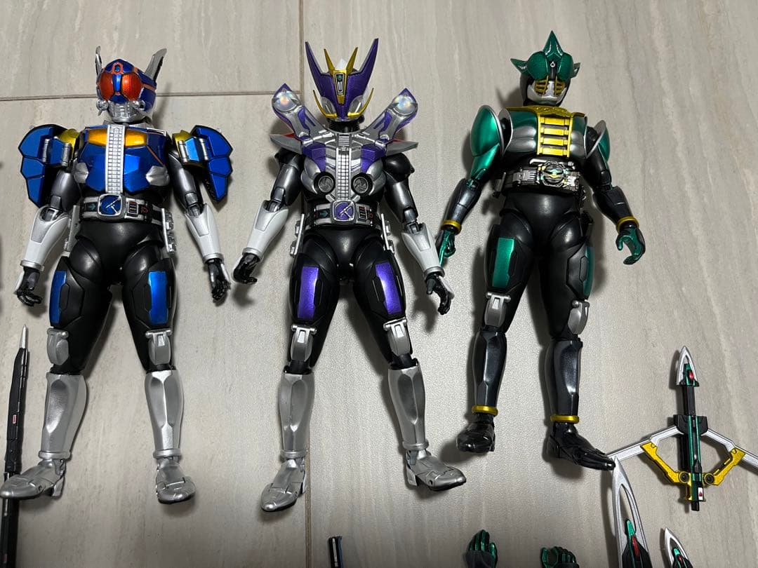 s.h.figuarts 真骨彫製法 仮面ライダー電王 6体セット C99