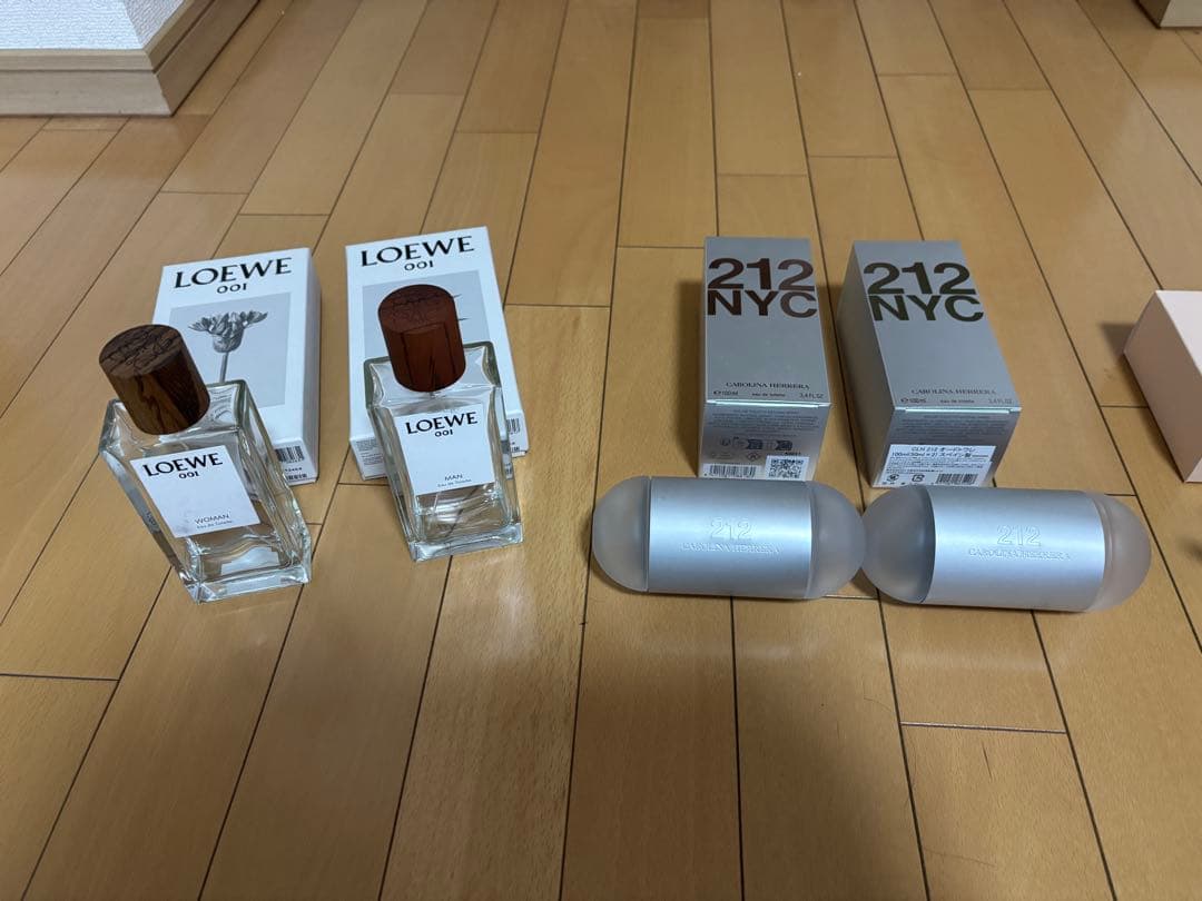 空き瓶】人気香水 ガラスボトル まとめ売り（中身なし） - メルカリ