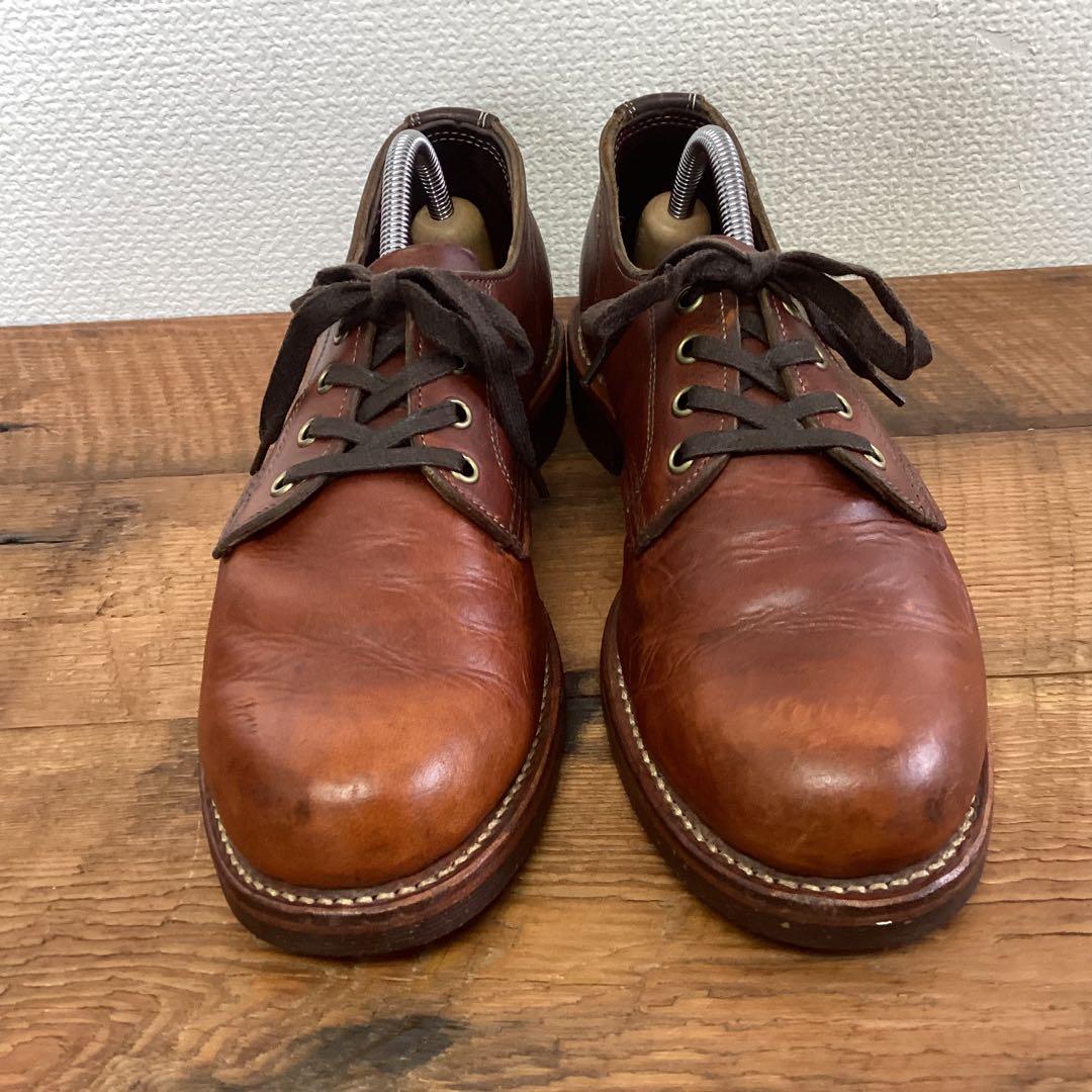 CHIPPEWA サービスオックスフォード プレーントゥ ブラウン US9