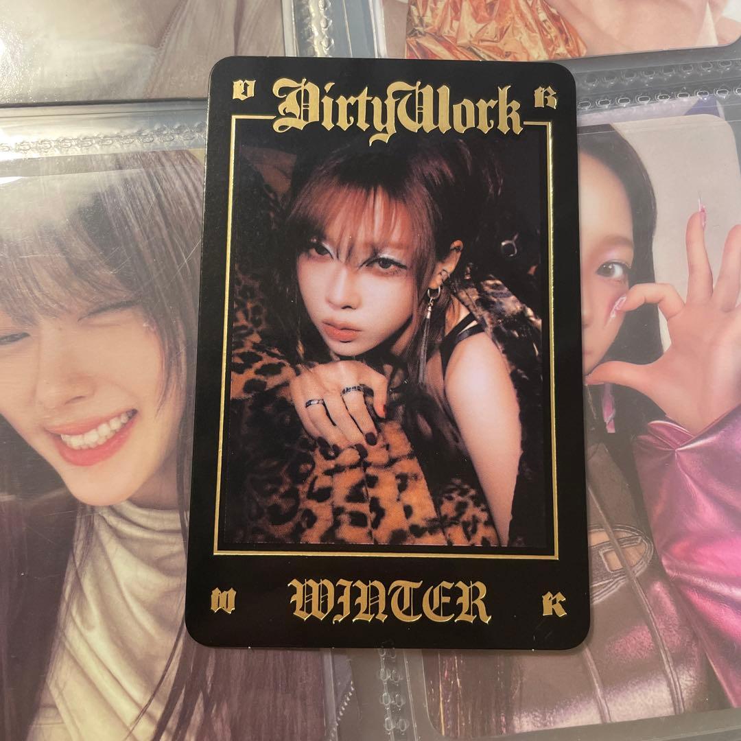 aespa Dirty Work ランダム トレカ ラントレ ウィンター ① - メルカリ