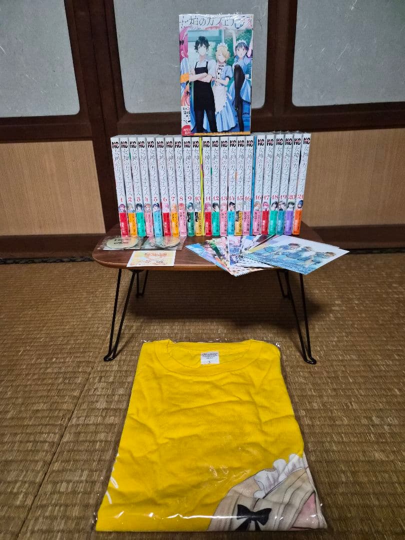 全巻初版帯ありシュリンク付きあり]女神のカフェテラス1-22巻 全巻