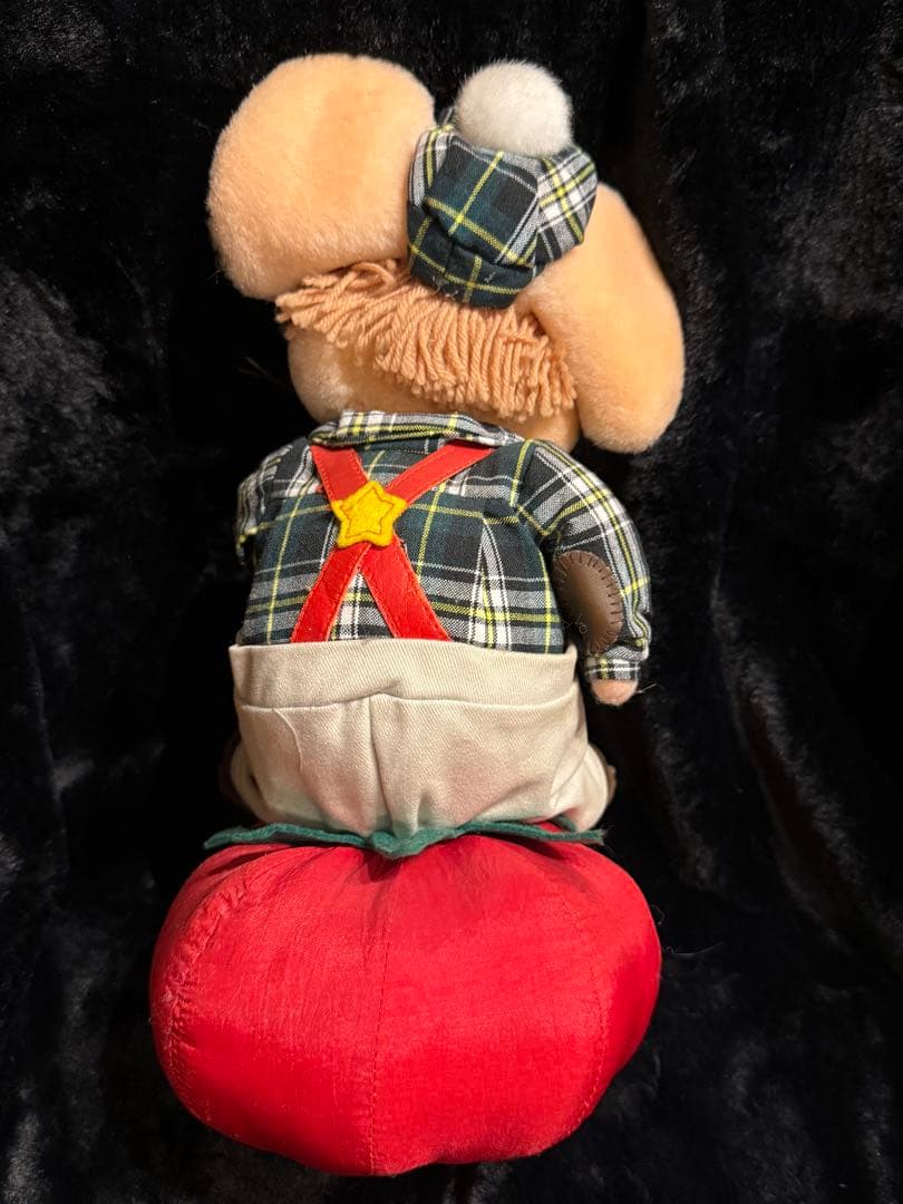 期間限定値下げ トッポジージョ ぬいぐるみ トマト 昭和 平成 レトロ