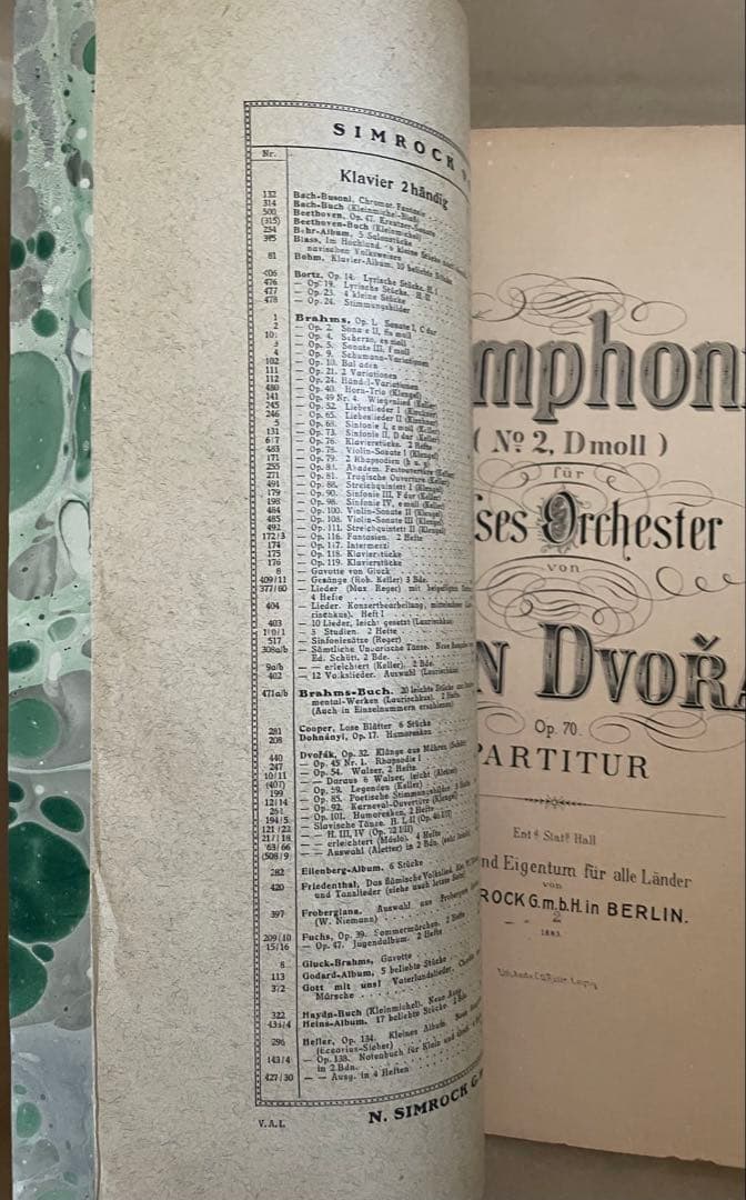 ベーム蔵書:ドヴォルザーク交響曲第7番〜ジムロック版 - メルカリ