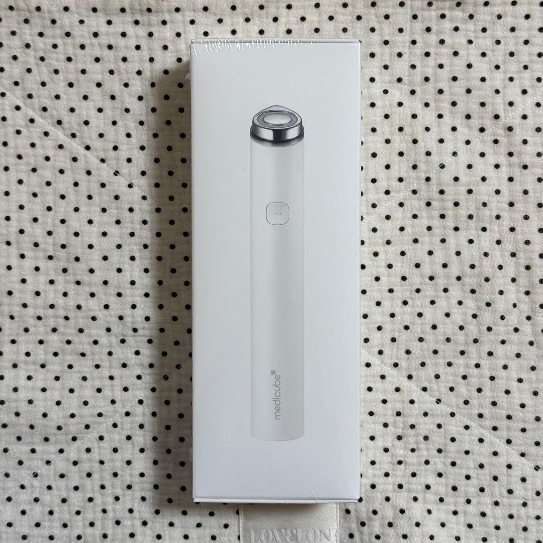 【新品未使用】メディキューブ AGE-R ブースタープロ ミニ メディキューブ 美顔器 AGE-R ブースタープロミニ ホワイト メディ