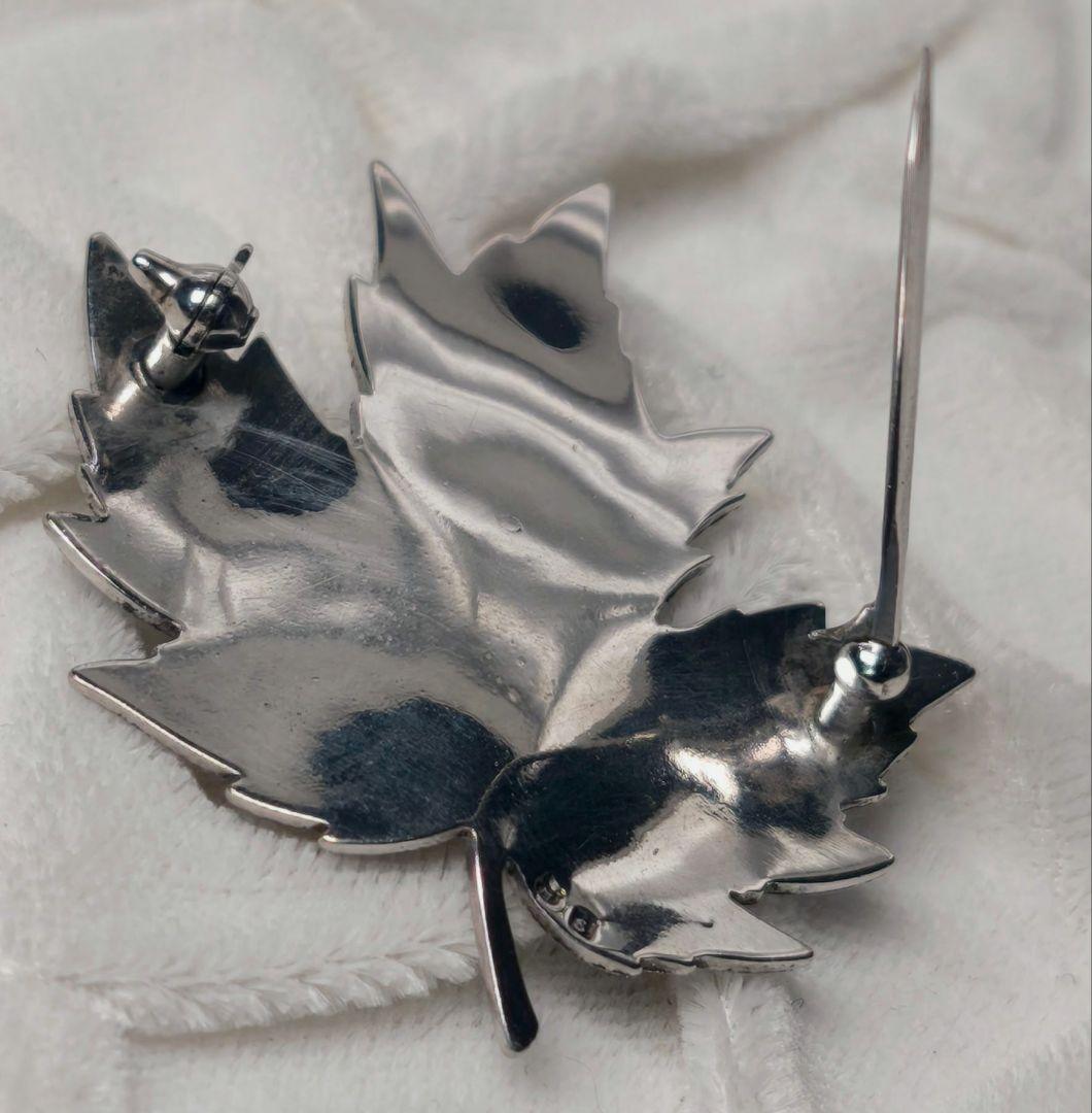 美品 最高級】ミキモト ブローチ パール リーフ 1珠 皇室御用達 正規品