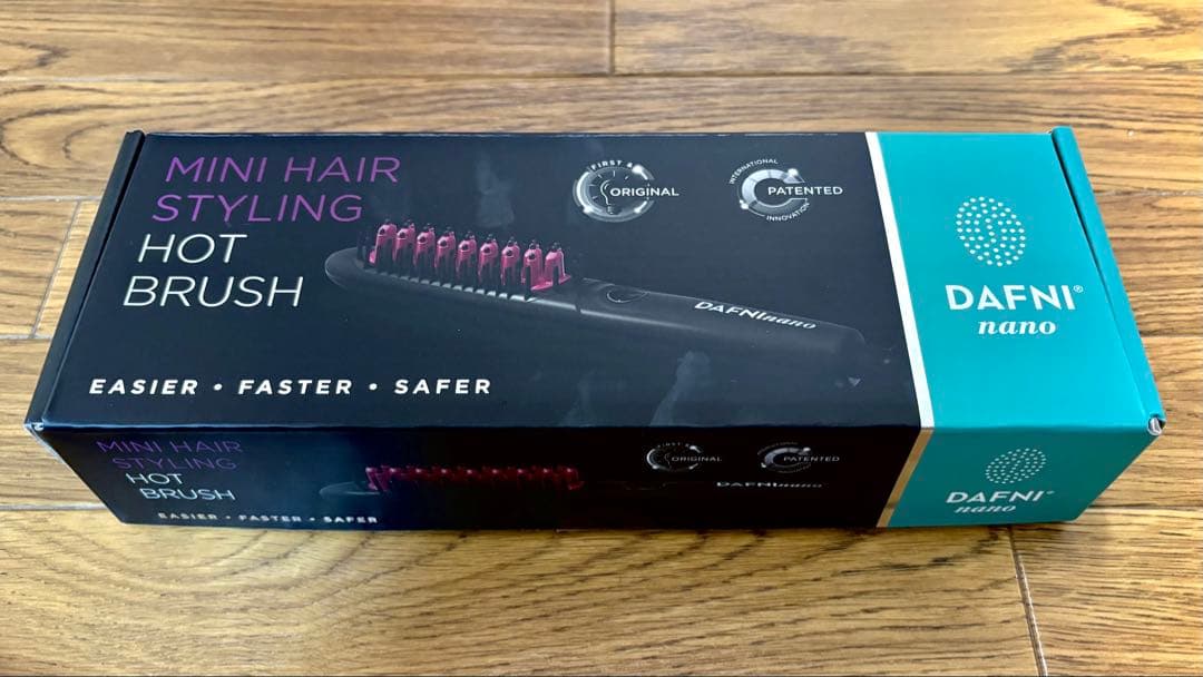 ブラシ型ヘアアイロン ダフニ ナノ DH1.6NP ヤーマン DAFNI ダフニナノ ブラシ型ヘアアイロンDH1.6N - メルカリ