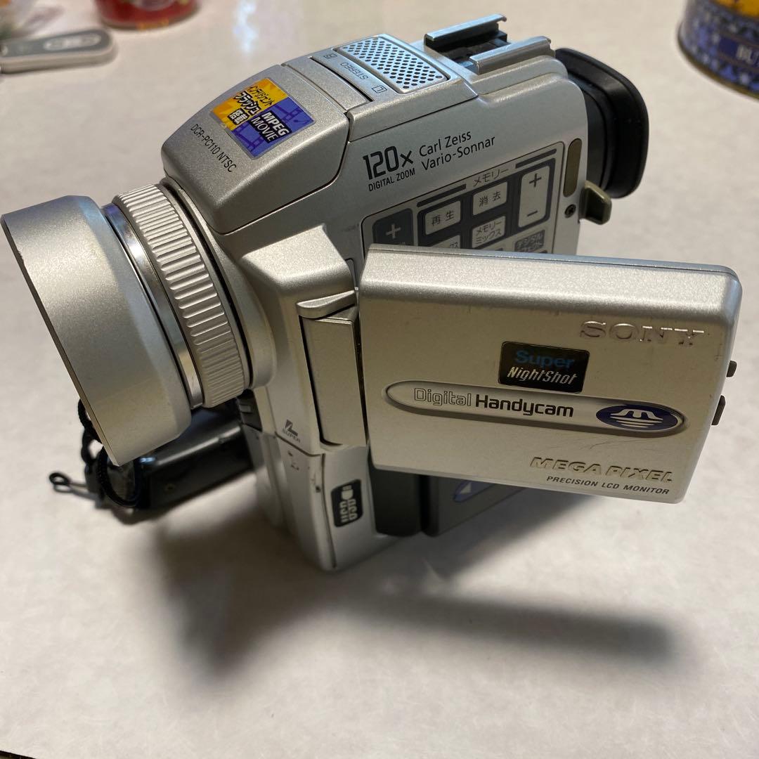 SONY miniDV HANDYCAM DCR-PC110 ① Sony Handycam DCR-PC110 Mini DV Hybrid Camcorder Nightshot 2.5 inc