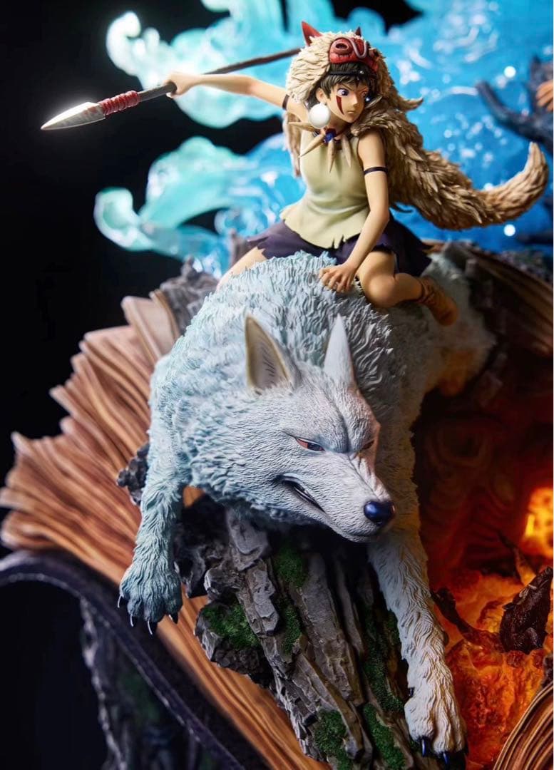 もののけ姫 フィギュア ガレージキット スタチュー - メルカリ