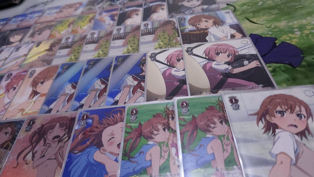 ヴァイスシュヴァルツ とある科学の超電磁砲 デッキ スリーブ 御坂美琴