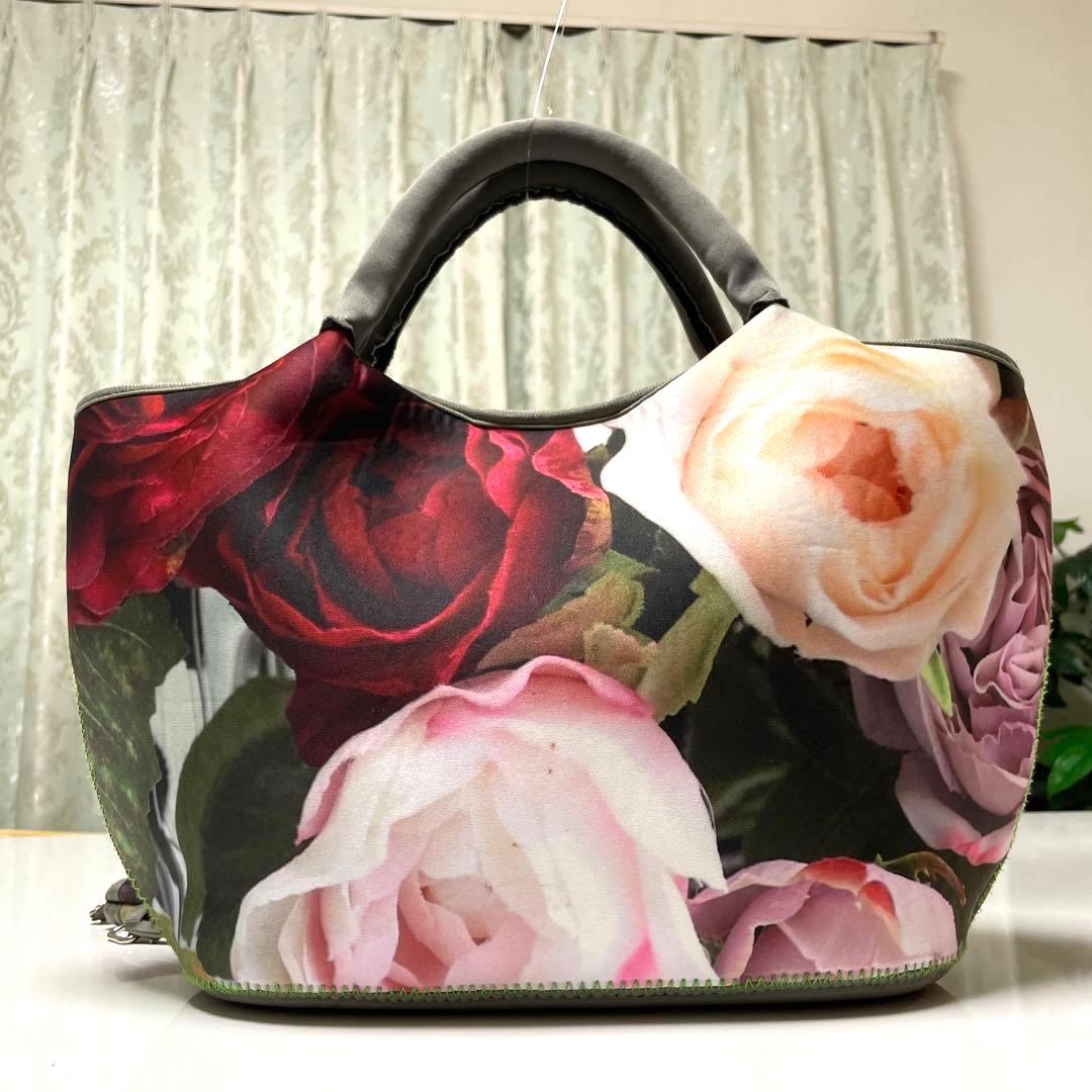 レア商品】♡センソユニコ FIORI トートバッグ 花柄 ポーチ付き