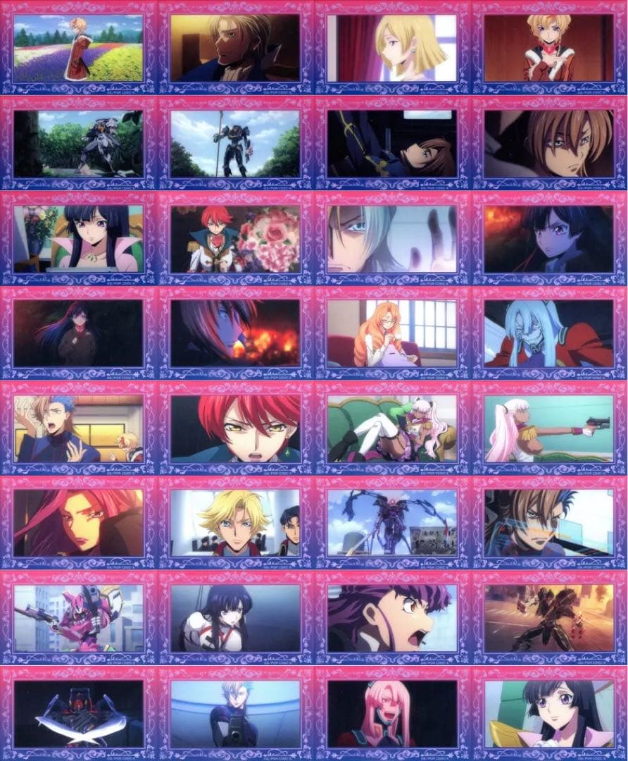 コードギアス 奪還のロゼ クリアカードコレクション 1幕から最終幕 全