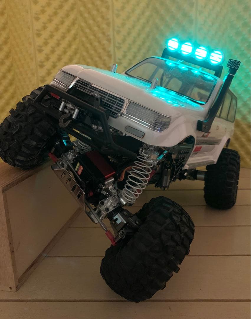 タミヤラジコンCR01フルセット 希少レアパーツカスタムウインチ付き