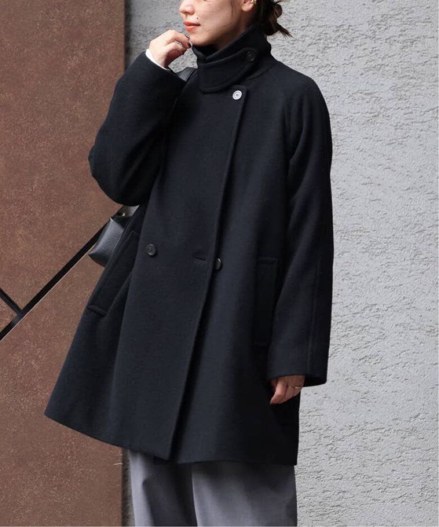 ジャーナルスタンダードレリューム 尾州ウールモッサWブレストハーフ