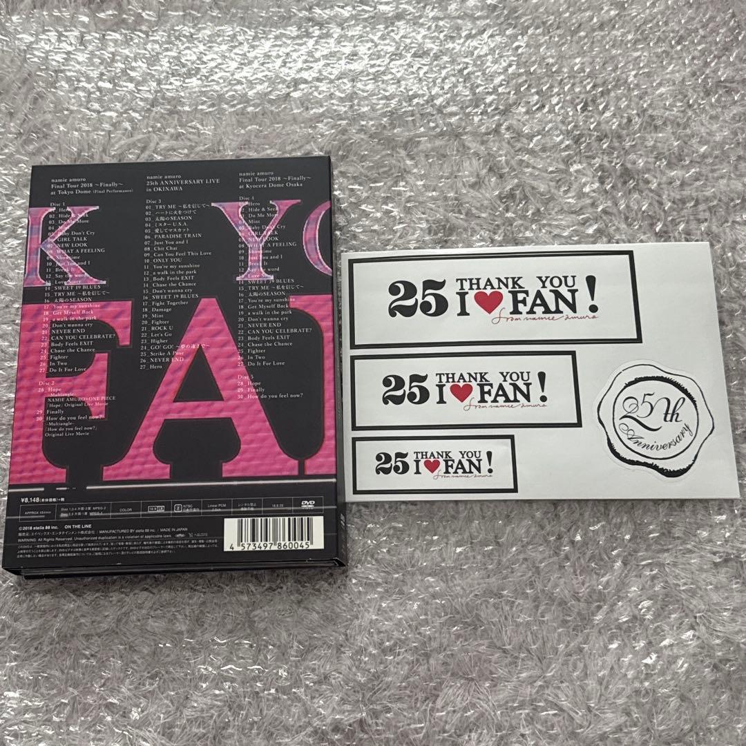 安室奈美恵 Final Tour 2018 〜Finally〜 DVD 初回盤 - メルカリ