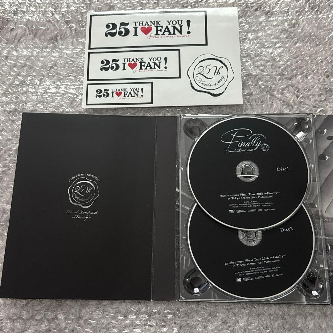 安室奈美恵 Final Tour 2018 〜Finally〜 DVD 初回盤 - メルカリ