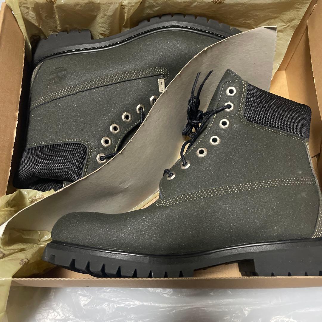 Timberland メンズ グレー ワークブーツ