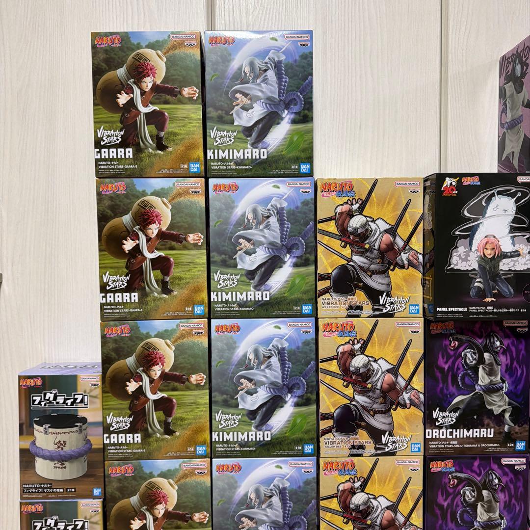 NARUTO ナルト 疾風伝 フィギュア 36個セット まとめ売り - メルカリ