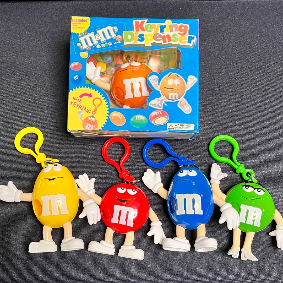 m&m's エムアンドエムズ キーリングディスペンサー5点セット
