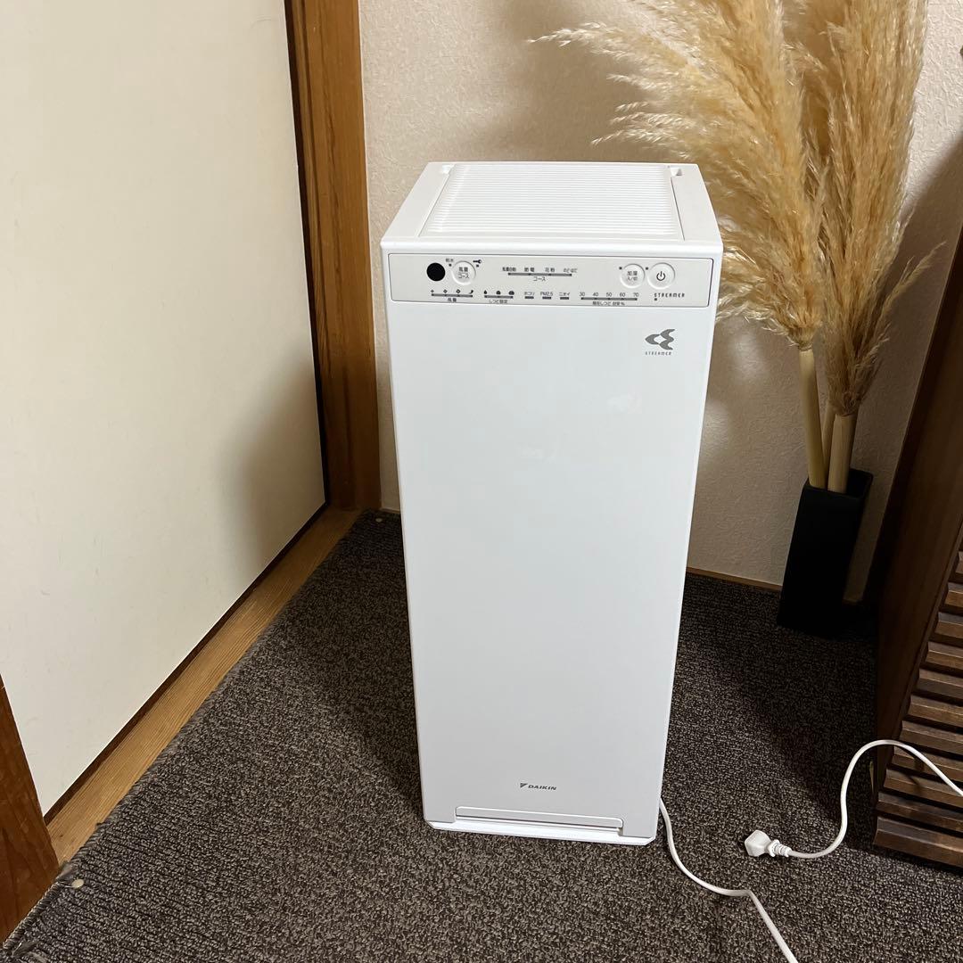 ダイキン空気清浄機 MC80S-W 空気清浄機 ストリーマ空気清浄機 ホワイト [適用畳数：29畳