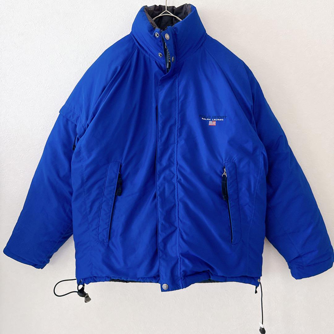 90s ポロスポーツラルフローレン ダウンジャケット リバーシブル