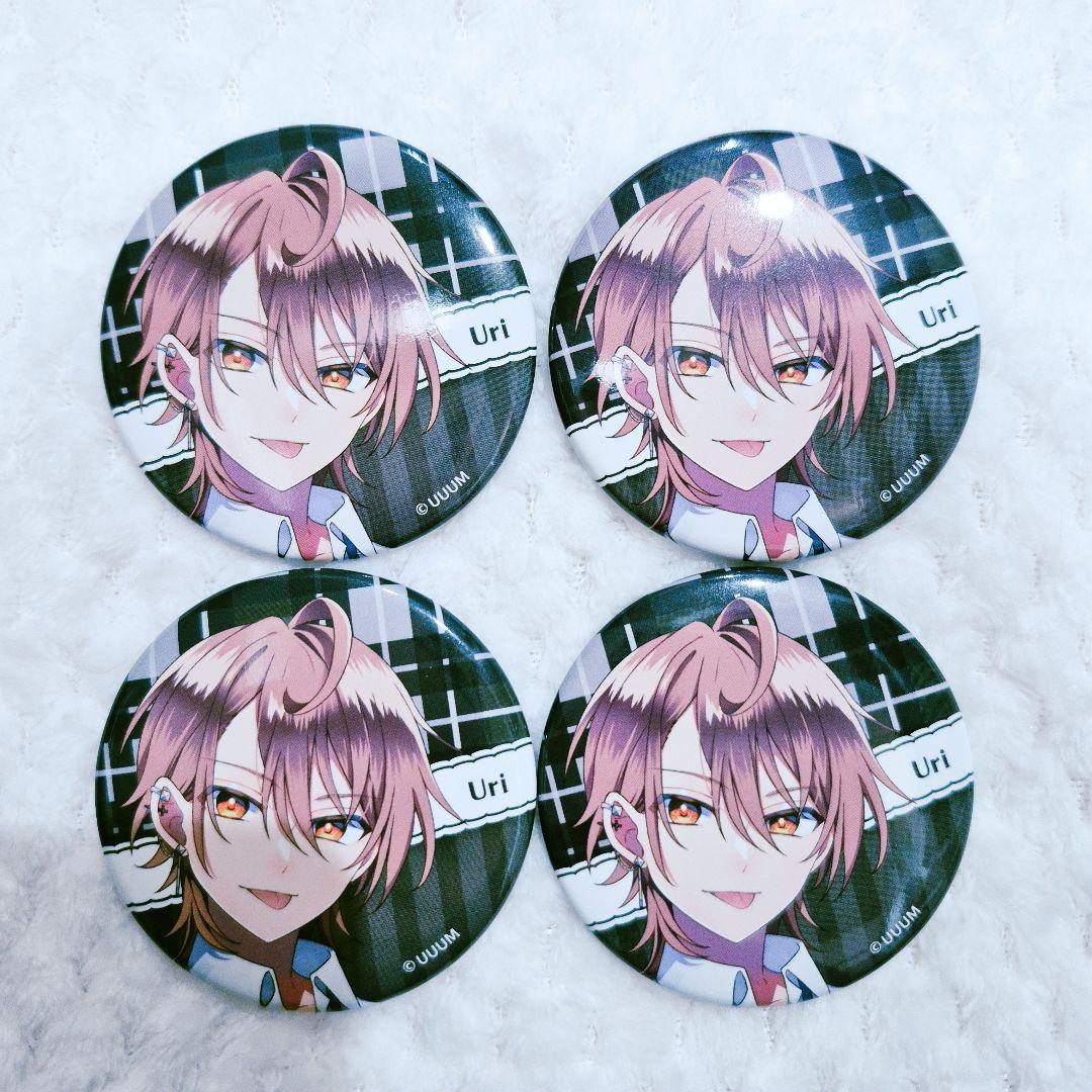 カラフルピーチ うり ぱらぴち缶バッジまとめ売り 4個セット【即購入