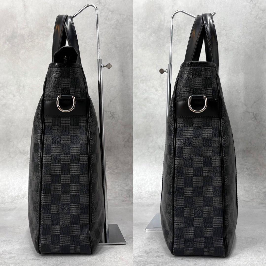 極美品,新型】ルイヴィトン タダオ 2way ダミエグラフィット N41259