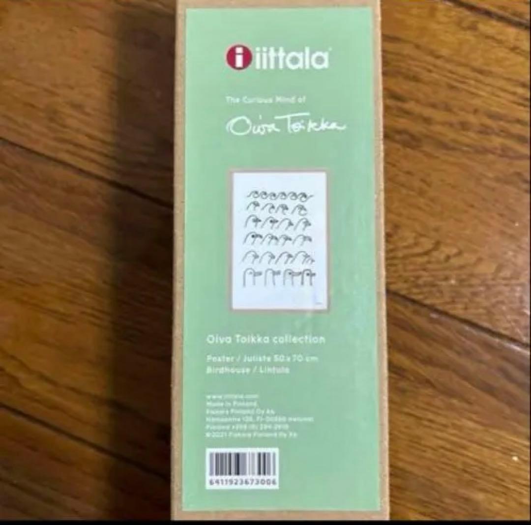 新品 iittala イッタラ アートポスター バードハウス オイバト・イッカ