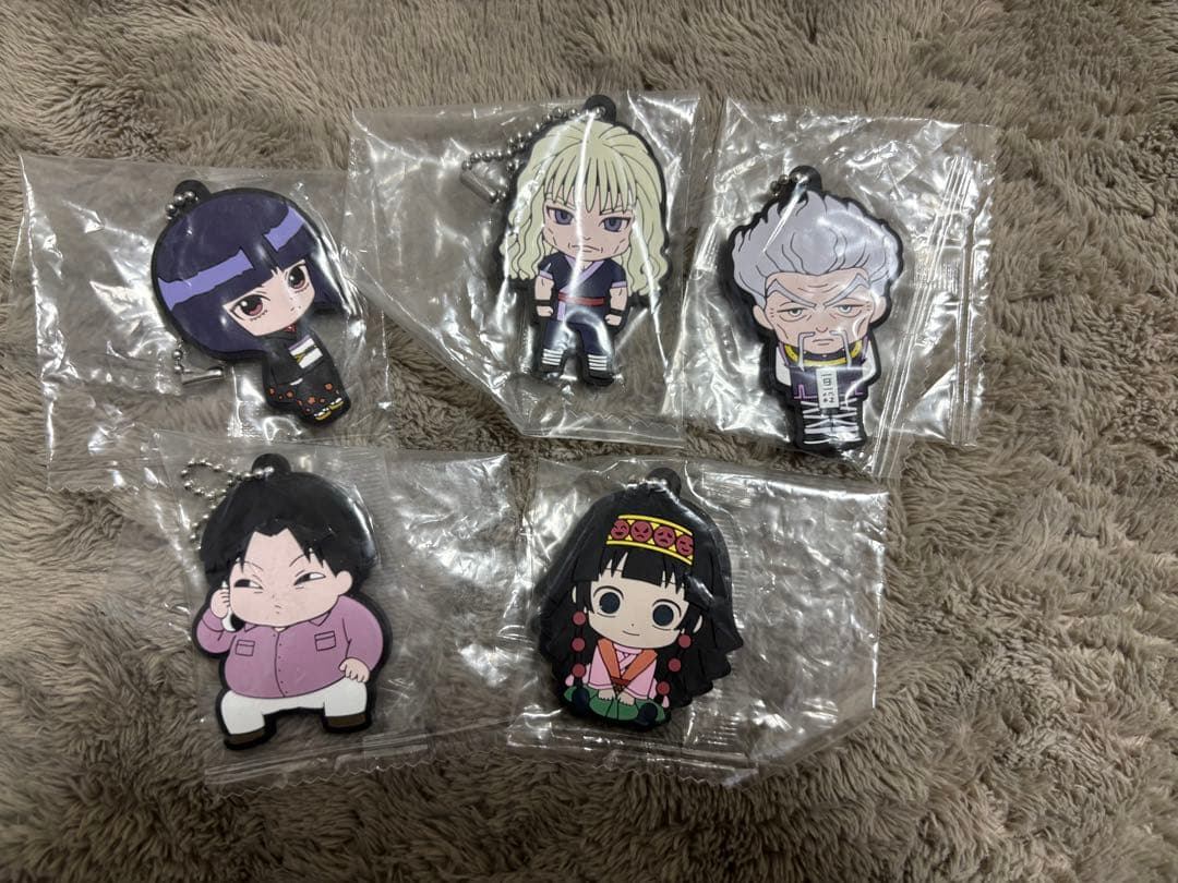 キーホルダー 6個セット ガチャガチャHUNTER×HUNTER ゾルディック