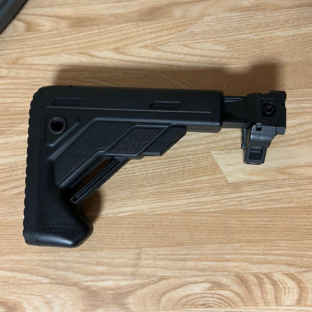 【ジャンク扱い】 レプリカ SIG テレスコピックフォールディングストック L.A.ホビーショップ / SIG SAUERタイプ MCX/MPX テレスコピック