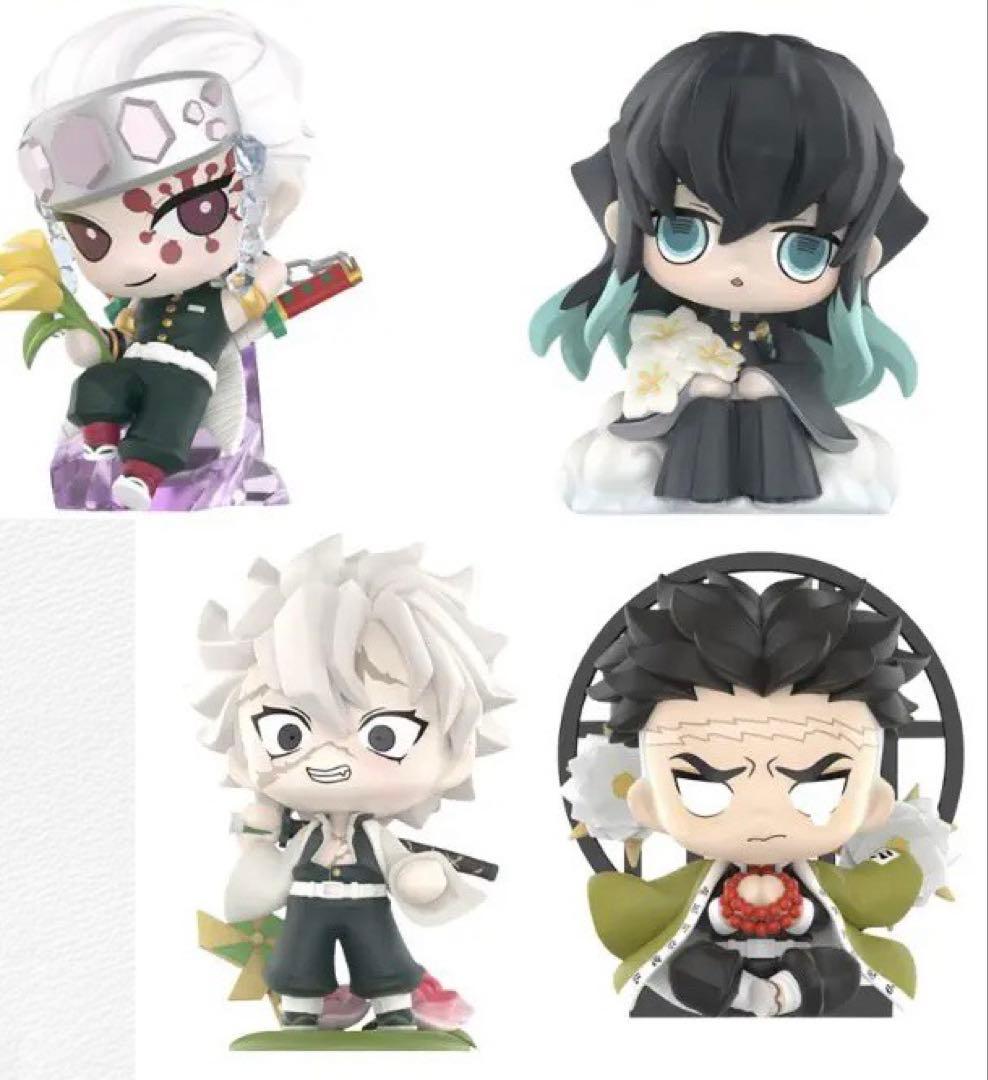 POPMART 鬼滅の刃 誕生花 時透無一郎 悲鳴嶼行冥 不死川実弥 宇髄天元