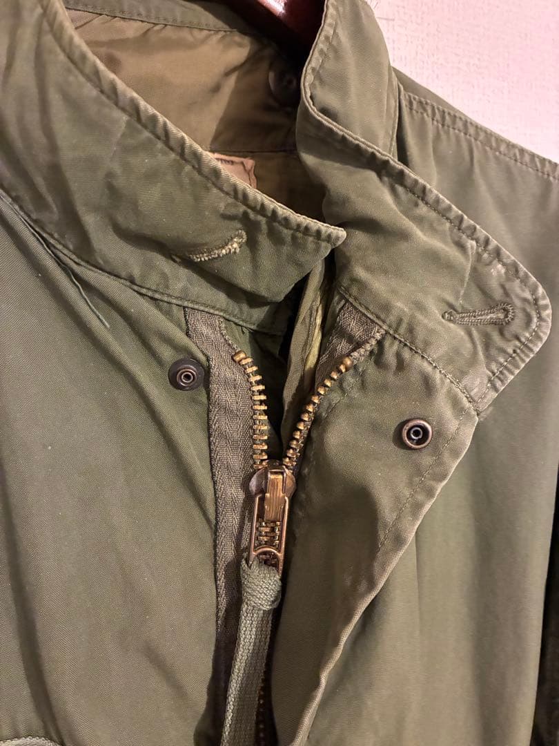 値下中　70s U.S.ARMY 米軍実物 M65 フィッシュテールパーカ XL